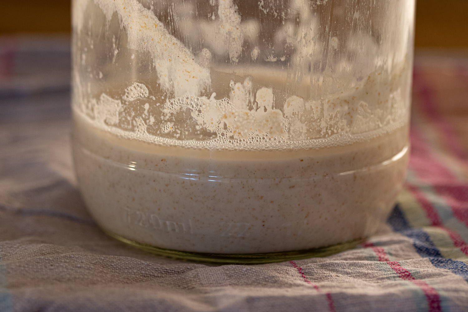 Sourdough starter hooch